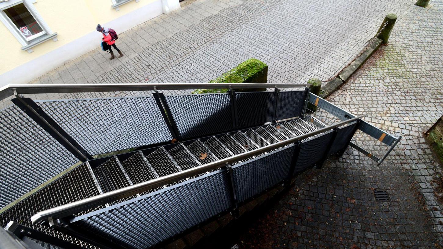 Forchheim: Neue Treppe zur Bastion am Saltorturm