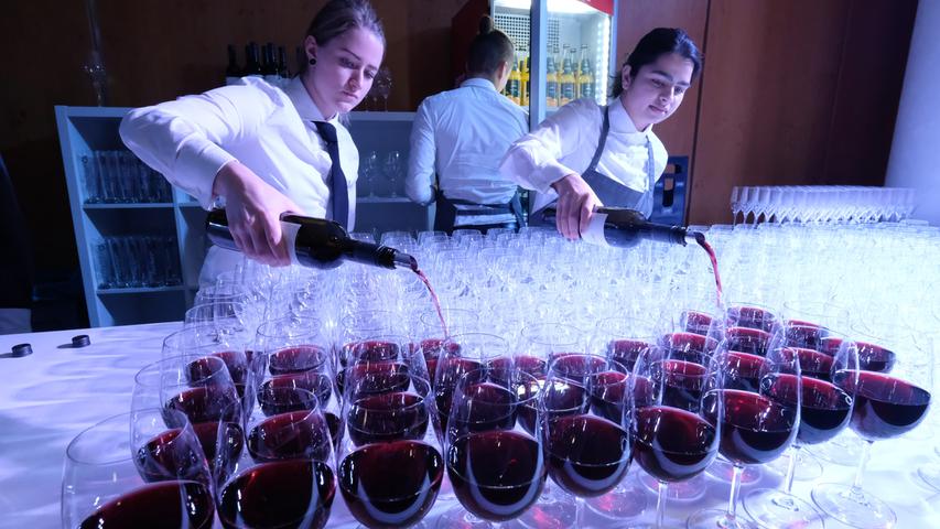Neujahrsempfang im Messezentrum: Maly, Söder und viel Rotwein