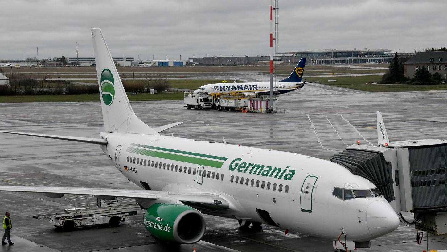 Nach dem turbulenten Flugsommer 2018 steckt jetzt die Fluggesellschaft Germania in finanziellen Schwierigkeiten.