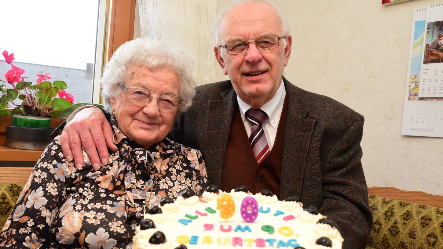 Unerschütterliche Forchheimerin feiert 90. Geburtstag