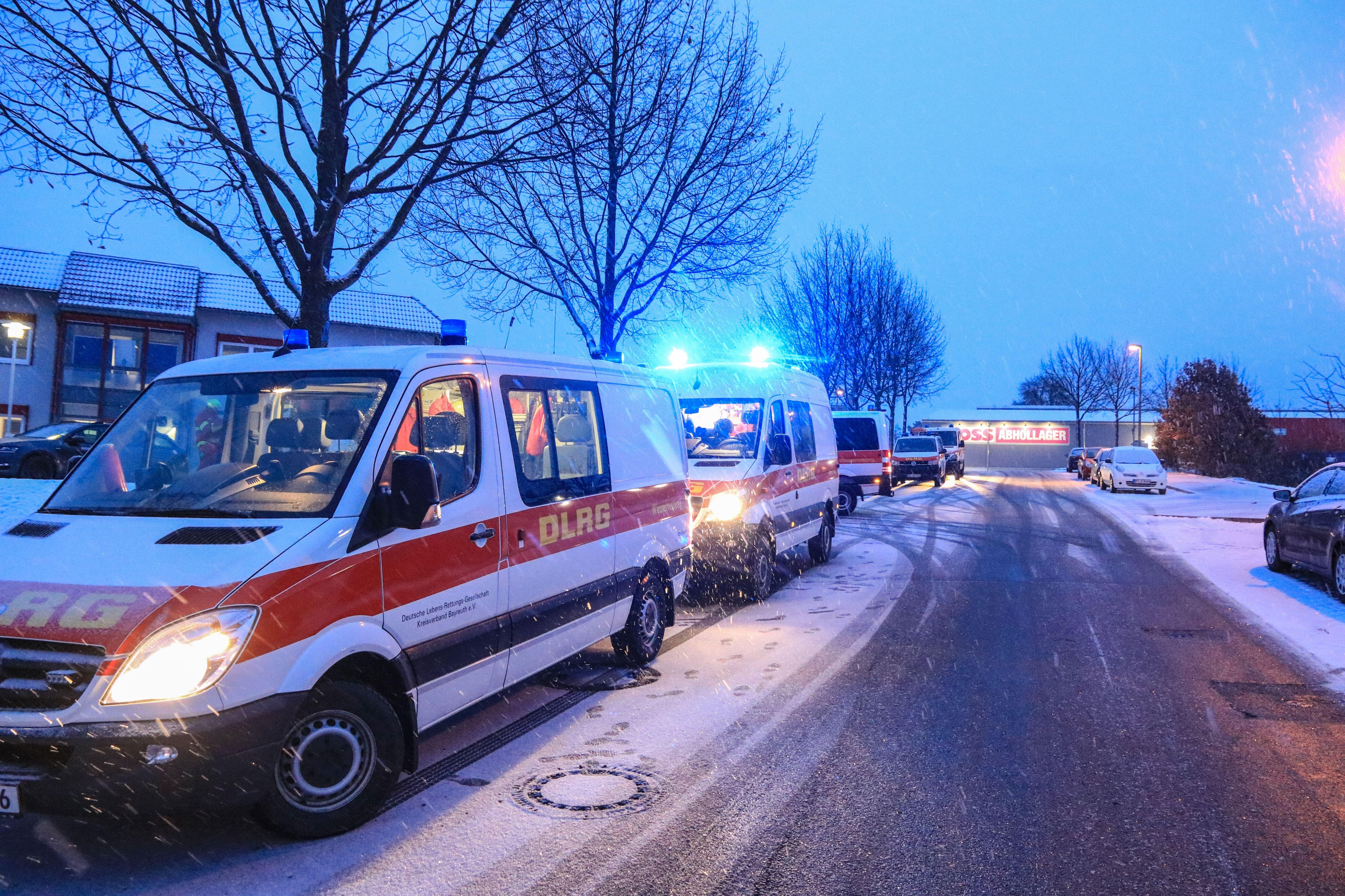 Bayerische Hilfe rollt in das Katastrophengebiet