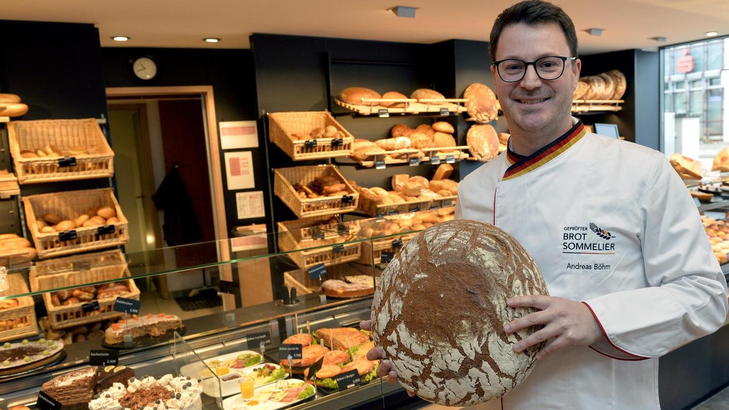 Andreas Böhm ist Brot-Sommelier und möchte sein Wissen an die Kunden weitergeben.