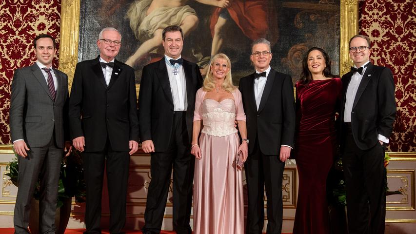 Mit Karin und Kardinal: Söder feiert Neujahrsempfang in der Residenz
