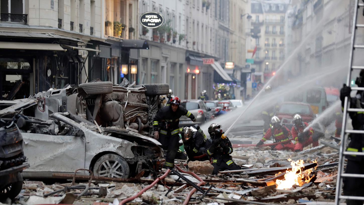 Am Samstagmorgen kam es in der Pariser Innenstadt zu einer Explosion.