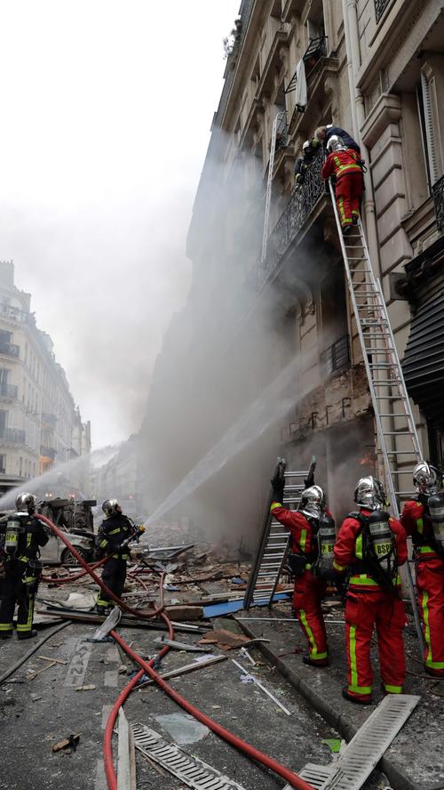 Mehrere Verletzte nach Explosion in Pariser Innenstadt