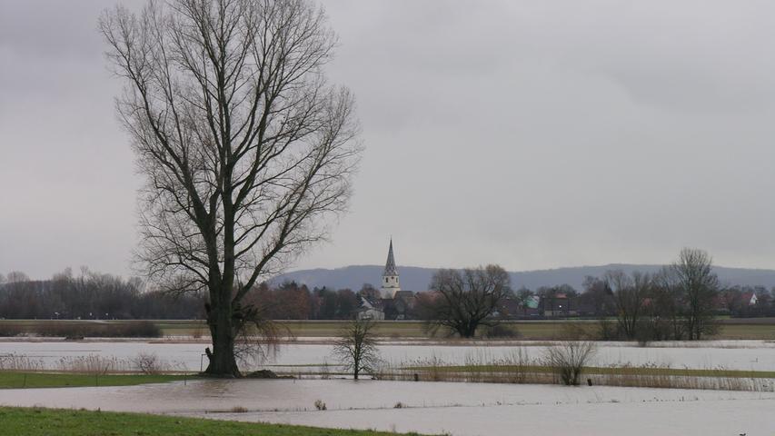 Hochwasser rund um Gunzenhausen
