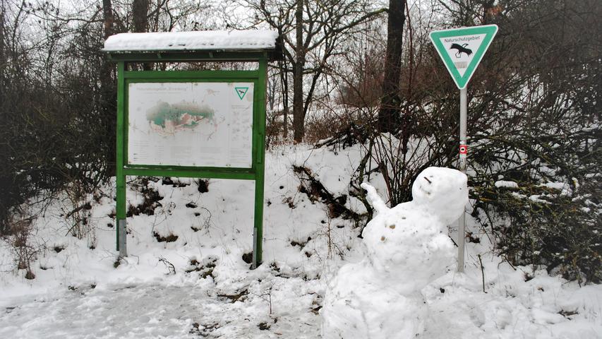 Winterwanderung über das Walberla: Von Kirchehrenbach nach Schlaifhausen