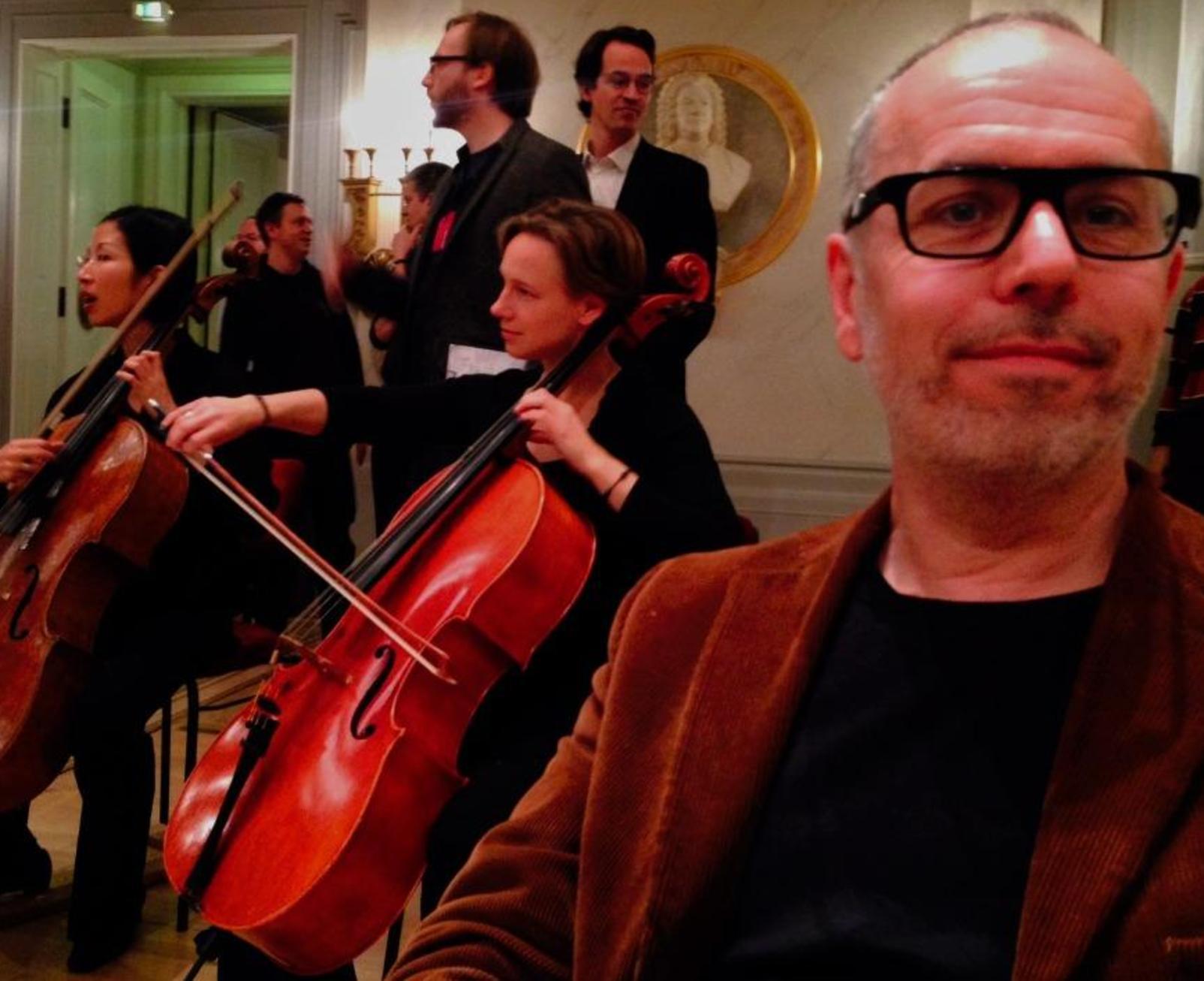 Baumer und Cellisten