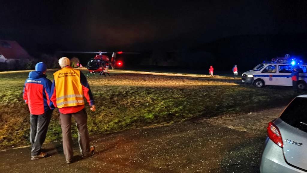 Mann erleidet Schlaganfall: Bergwacht Forchheim im Einatz