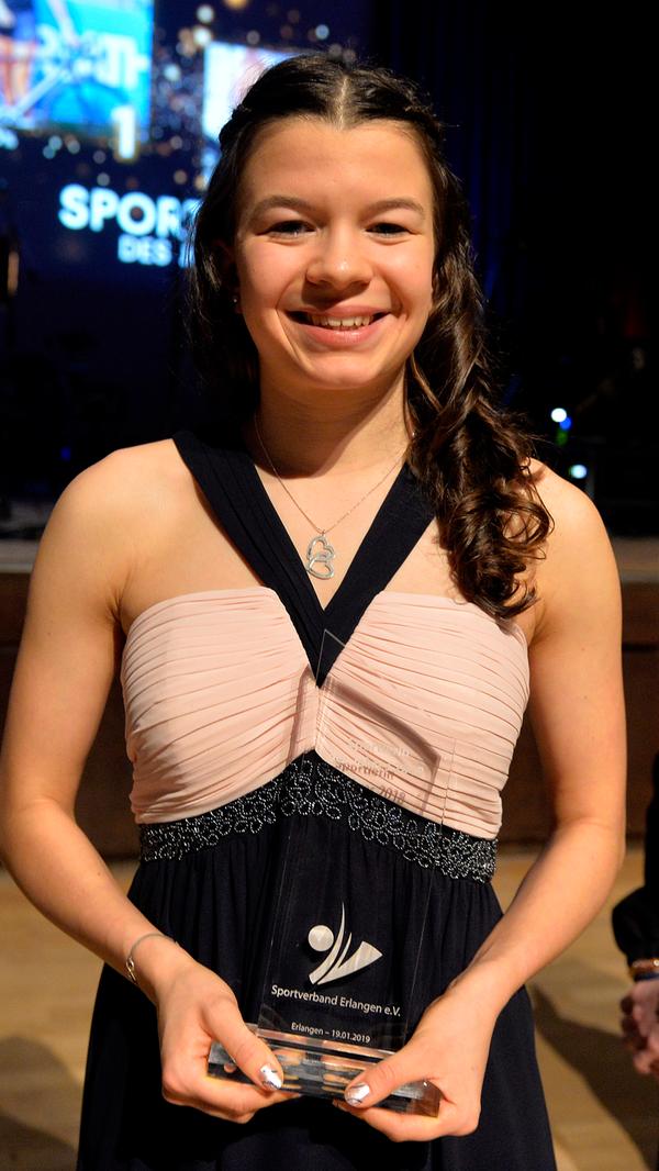 Tokio. Ebenfalls ehrgeizig und erfolgreich: die Sportlerin des Jahres. Tanja Neubert ist Triathletin und startet für den TV 48 Erlangen.