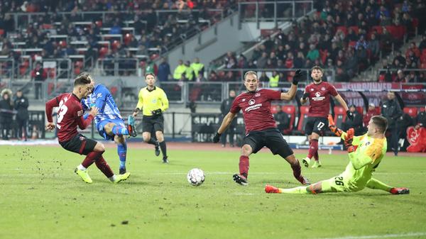 ... bleibt die Hertha auch in dieser Phase das gefährlichere Team.