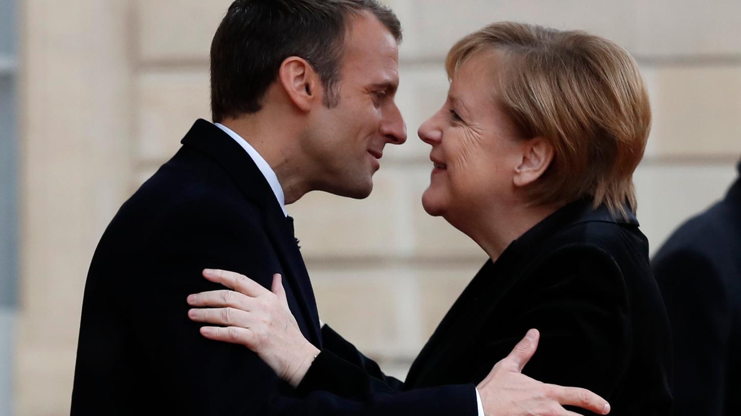 Der französische Präsident Emmanuel Macron und Bundeskanzlerin Angela Merkel sind ein eingespieltes Team. Sie wollen die Freundschaft der beiden Länder in Zukunft weiter intensivieren.