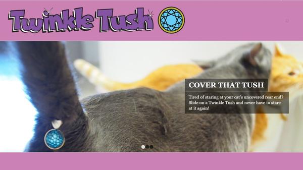 Auch wenn Sie Ihr komplettes Geld (und auch das Erbe Ihrer Kinder) bereits für all die anderen wunderbaren Dinge in dieser Bildergalerie ausgegeben haben: Der (Die? Das?) Twinkle Tush geht immer. 5,99 Dollar kostet dieses funkelnde Kleinod für - äh - die Rückseite von Katzen. Das sollte Ihnen die Freude ihres Stubentigers schon wert sein.