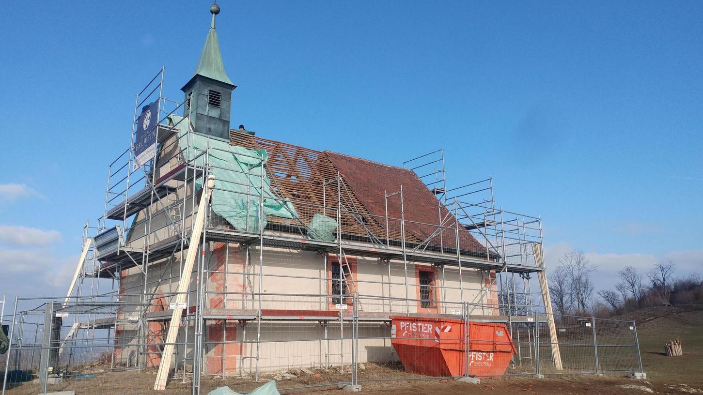 Walberla: Sanierung der Kapelle hat begonnen
