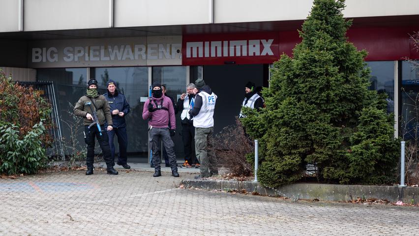 Amok-Szenario: Großangelegte Übung der Polizei in Fürth