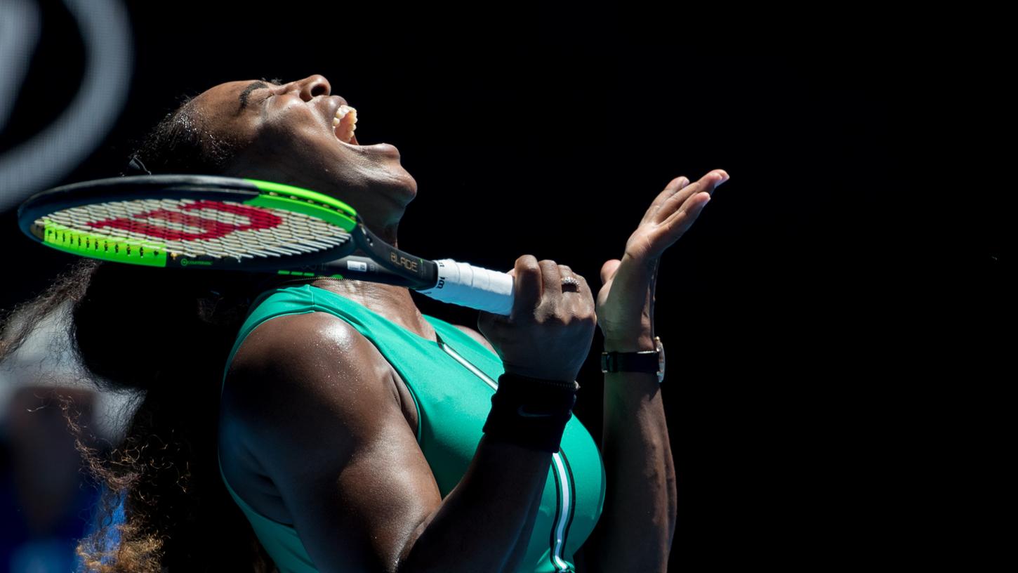 Vier vergebene Matchbälle bedeuteten das Aus: Serena Williams ist bei den Australian Open vorzeitig ausgeschieden.