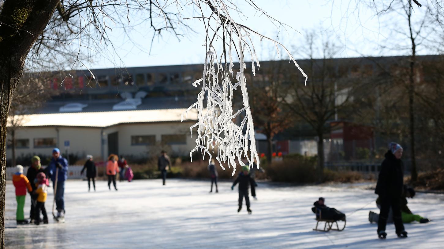 Forchheim: Kein Eislaufen am Königsbad