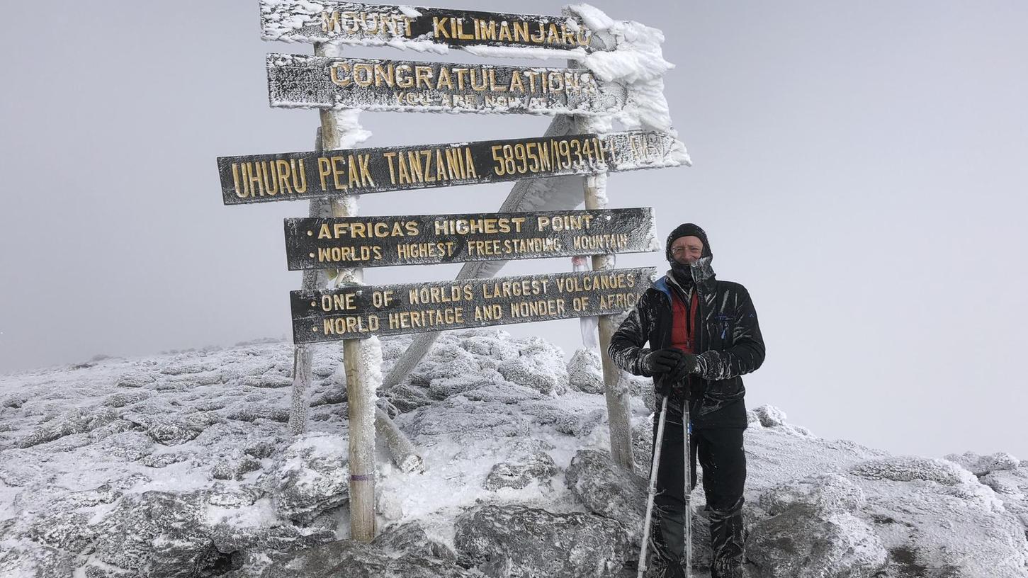 Eggolsheimer Reinhard Motzelt erklimmt Kilimandscharo