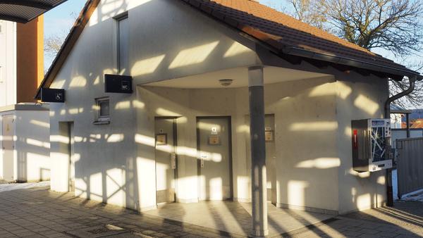 Öffentliche Toilette Bahnhof Treuchtlingen