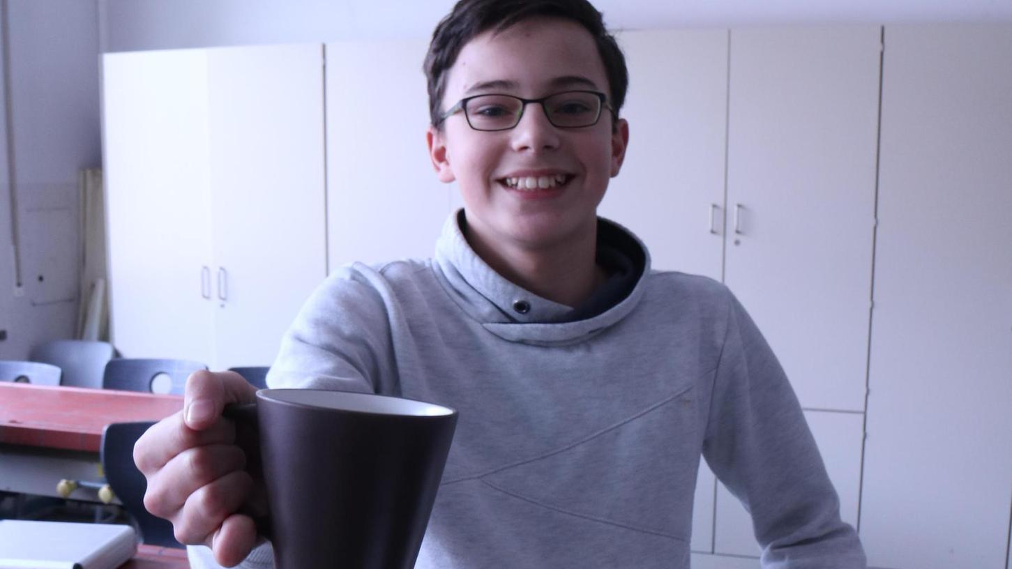 Wenn der Kakao aus der Tasse schwappt