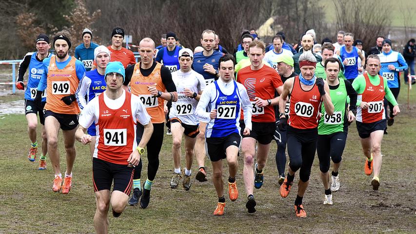 Ab durch den Matsch: Crosslauf in Eckental