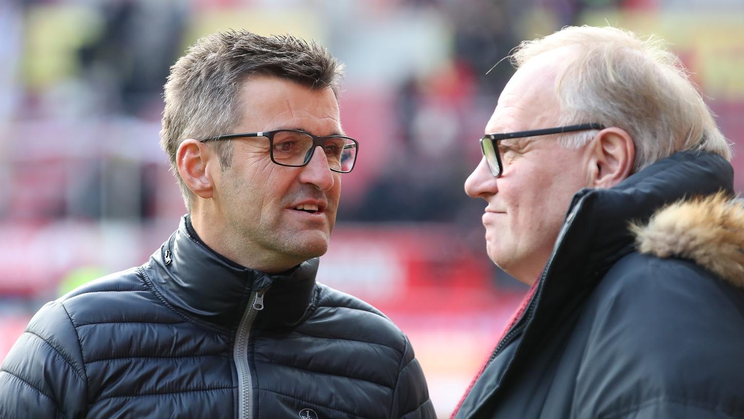 Mit Ex-Trainer Michael Köllner könnte es für den 1. FC Nürnberg ein Wiedersehen vor Gericht geben.