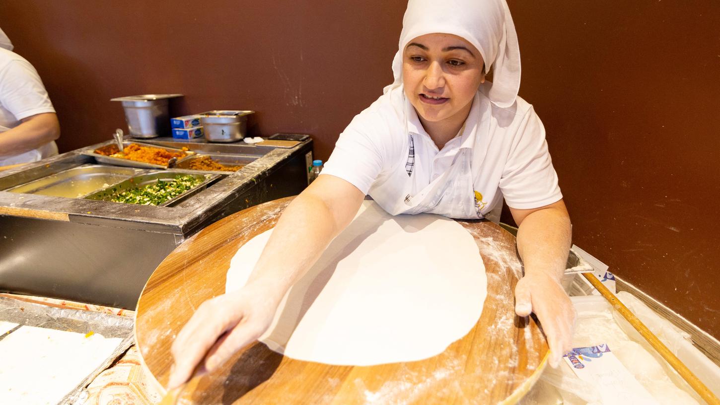 Gözleme mit viel Käse Gözleme mit viel Käse