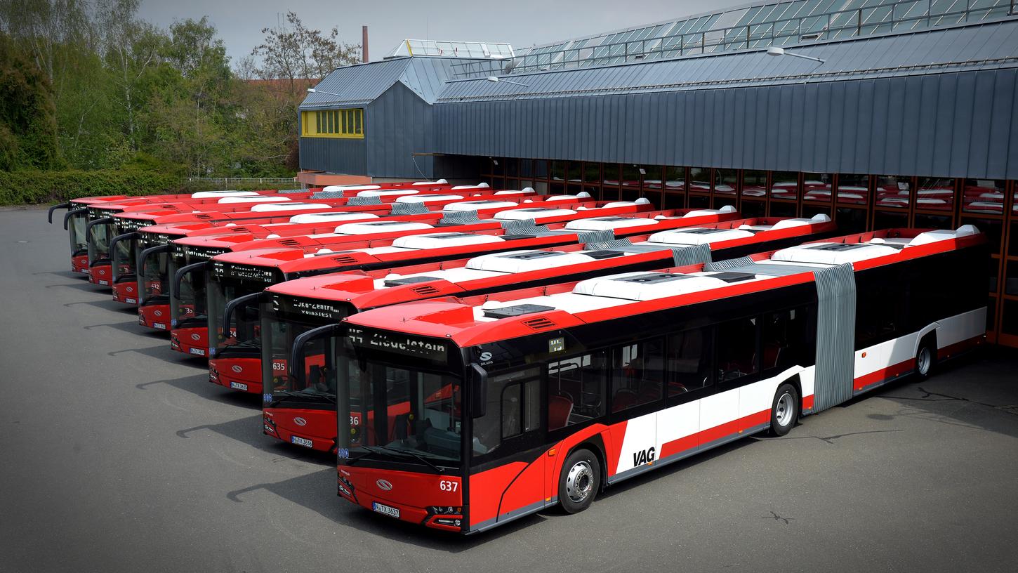 Unter anderem 78 Busfahrer sucht die Nürnberger Verkehrs-Aktiengesellschaft (VAG).
