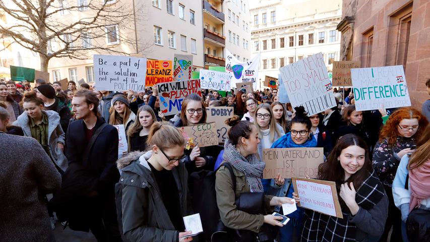 #FridaysforFuture: 600 Schüler demonstrieren gegen Klimawandel