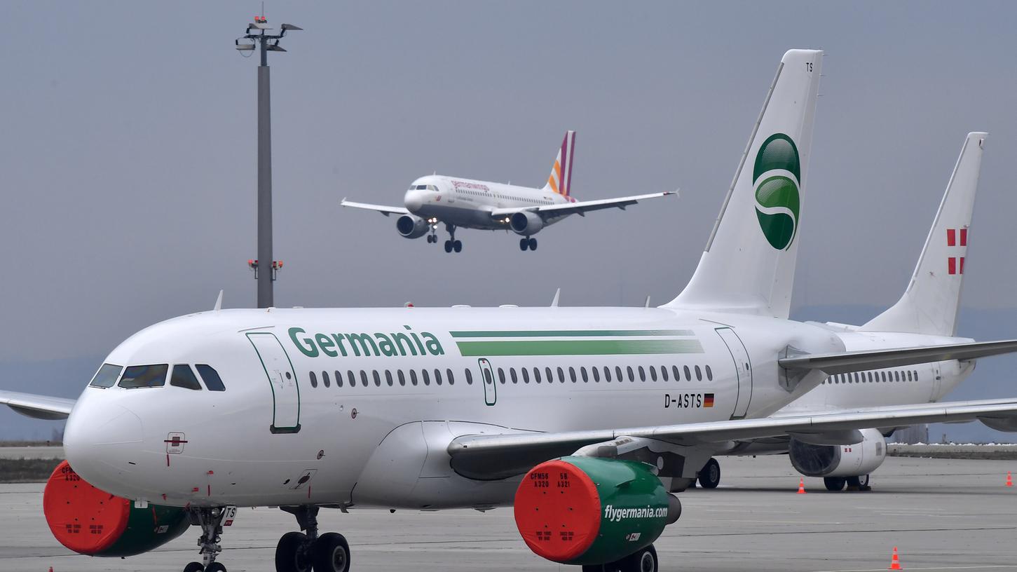 Anfang Februar hatte die Airline Germania ihre Insolvenz verkündet und daraufhin den kompletten Betrieb von einem auf den anderen Tag eingestellt.