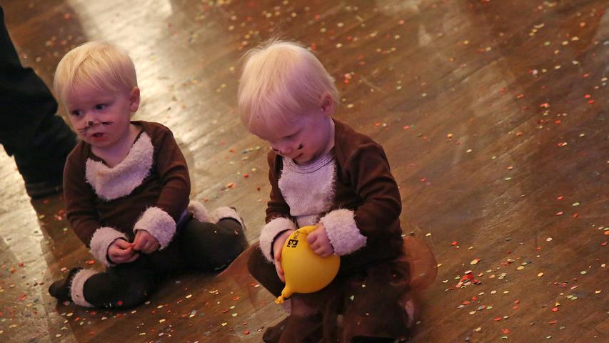 Die Mäuse sind los: Niedliche Kostüme beim Kinderfasching in Fürth