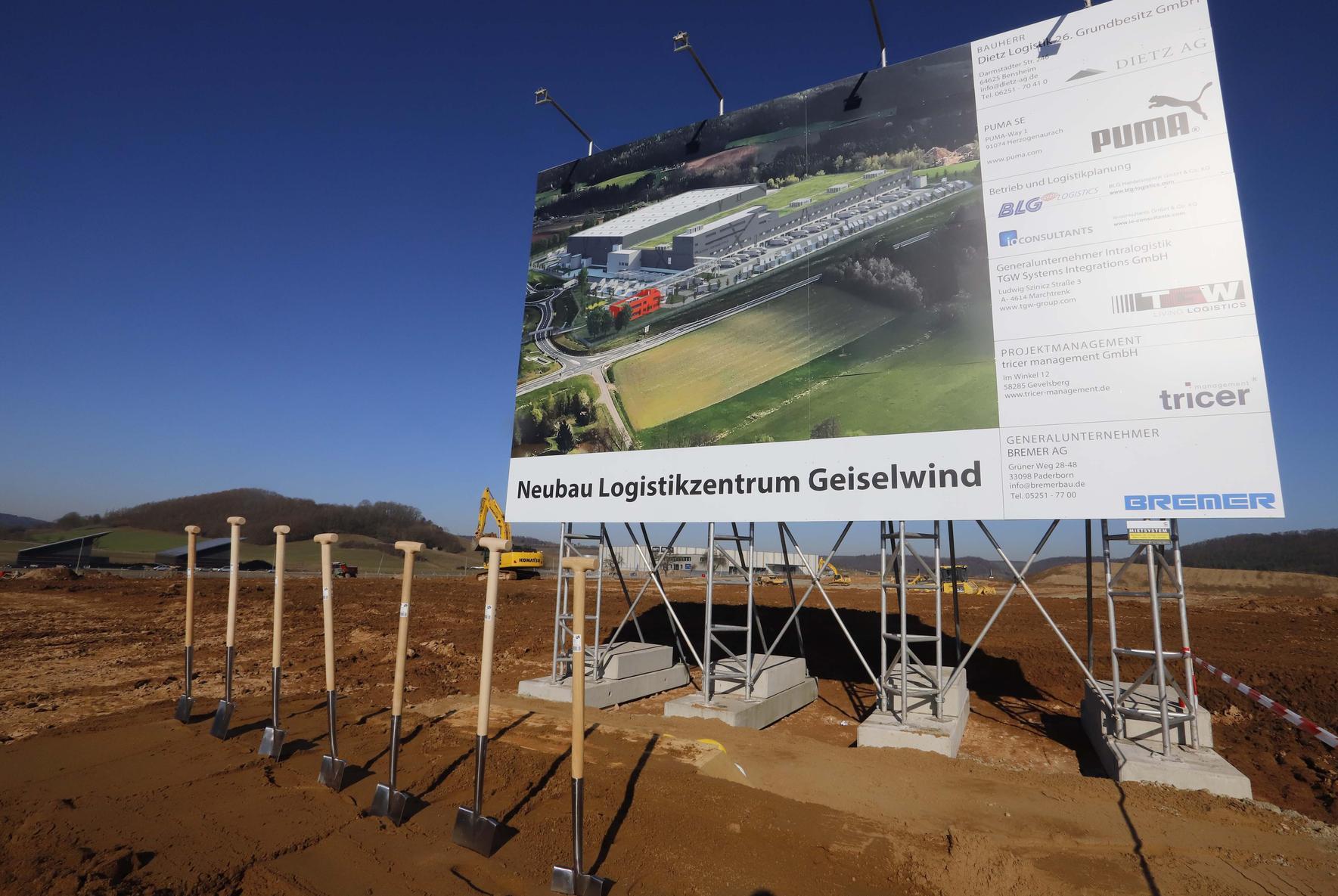 Von Geiselwind gehen Puma-Artikel nach ganz Europa