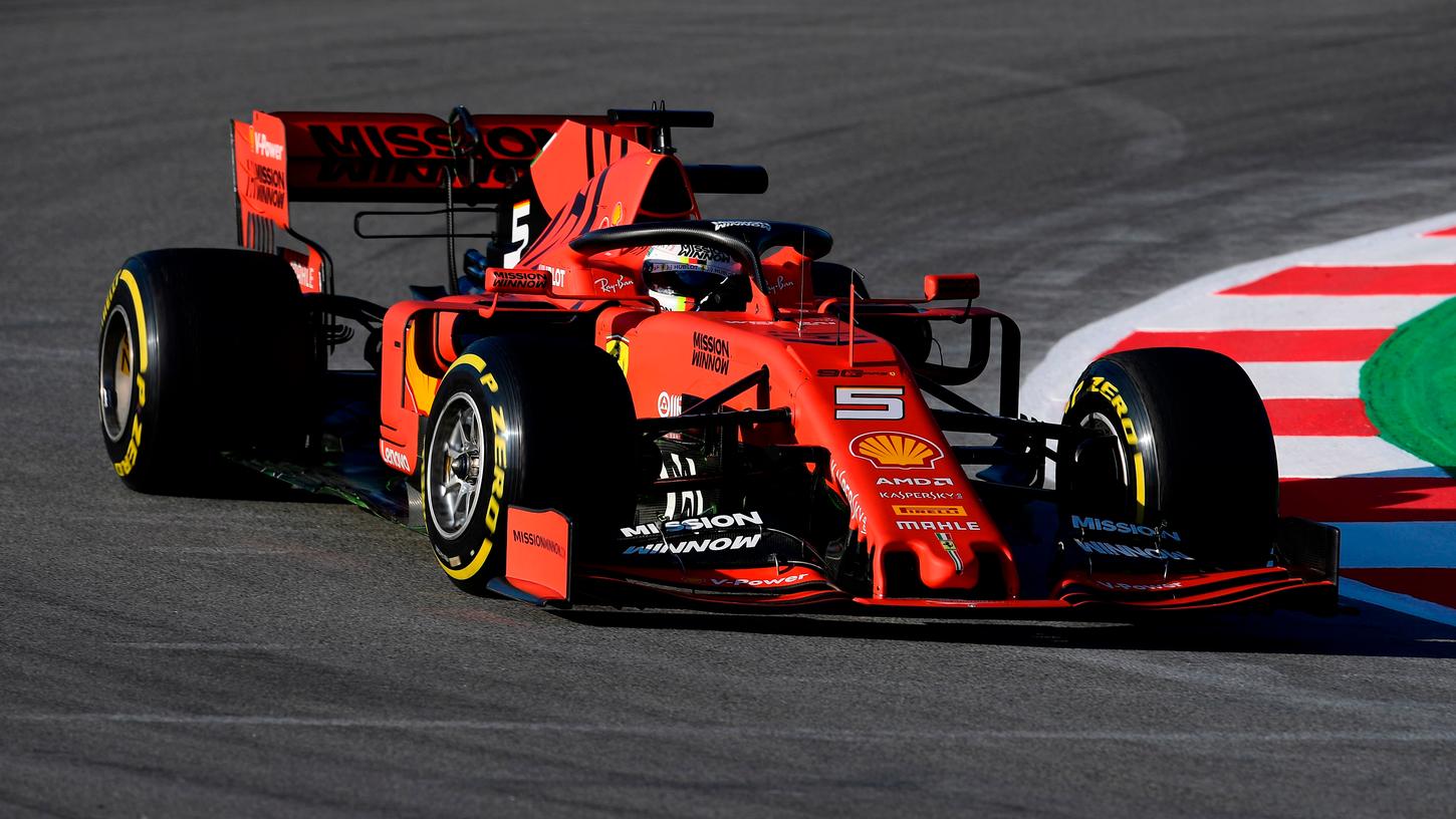 Mehr als eine Renndistanz, Bestzeit und die meisten Runden: Sebastian Vettels erste Testfahrt im neuen Ferrari hätte nicht besser laufen können.