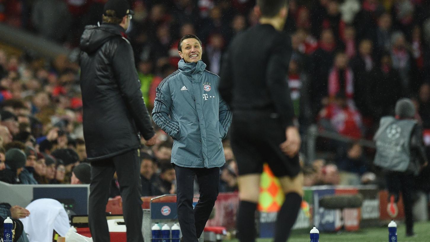 Bayern-Trainer Niko Kovac war mit dem Ergebnis deutlich glücklicher als Liverpool-Coach Jürgen Klopp.