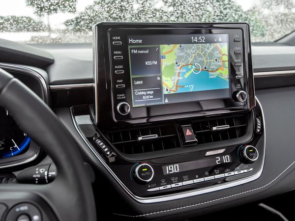 Infotainment: Obwohl neu entwickelt, wirkt es im Vergleich zu den Angeboten der Konkurrenz etwas angestaubt. Infotainment: Obwohl neu entwickelt, wirkt es im Vergleich zu den Angeboten der Konkurrenz etwas angestaubt.