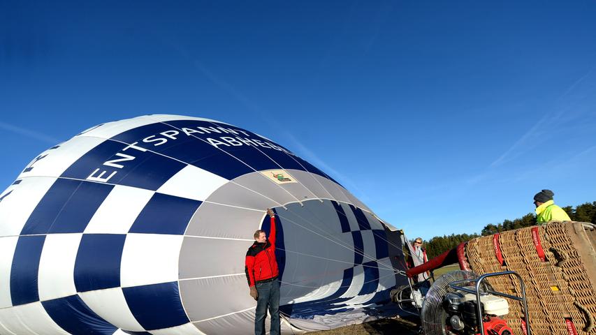 MOTIV: Frankenballon-Cup, Start Flugplatz Burg Feuerstein ..RESSORT: Lokales Forchheim..FOTO: Forchheim 24.02.2019, Anestis Aslanidis..ABRECHUNG: Pauschale