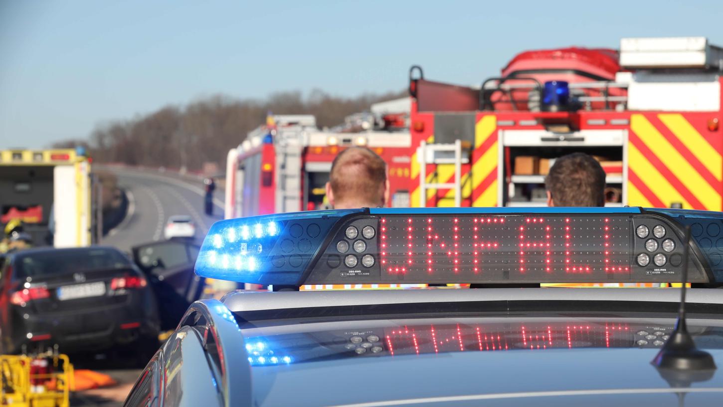 53.868 Verkehrsunfälle hat es 2018 in Mittelfranken gegeben - 74 Personen starben dabei.