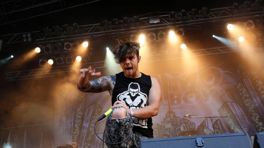 Sechs junge Musiker aus dem Ruhrgebiet definieren den Metalcore neu. Eskimo Callboy war bereits 2014 auf dem Taubertal-Festival dabei.