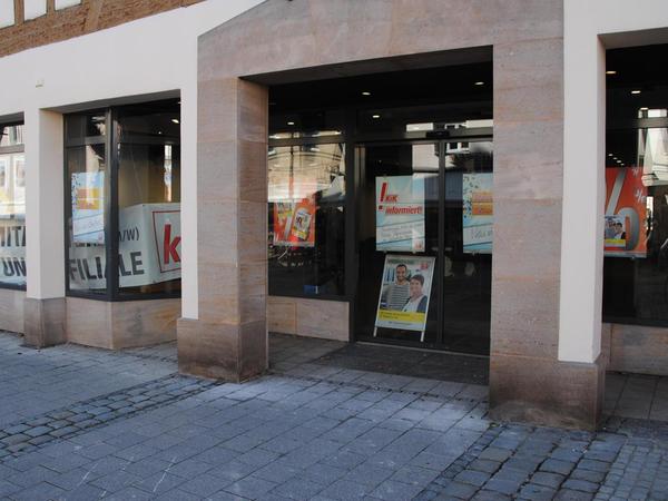 Diese Geschäfte in Schwabach stehen leer