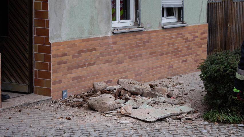 Wegen Einsturzgefahr: Schwabacher Wohnhaus geräumt