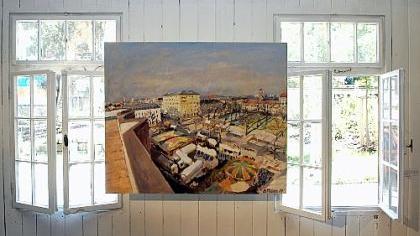 Frische Brise, magische Anziehungskraft: Birgit Maria Götz’ Werk «Die Fürther Freiheit» im alten Flussbad. Frische Brise, magische Anziehungskraft: Birgit Maria Götz’ Werk «Die Fürther Freiheit» im alten Flussbad.