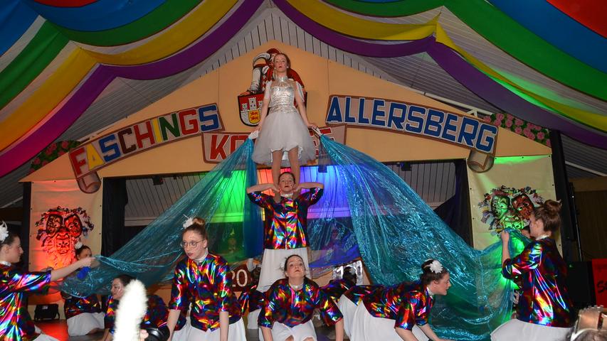 Bunte Faschingsfeier: Jubel und Tanz bei der Prunksitzung in Allersberg