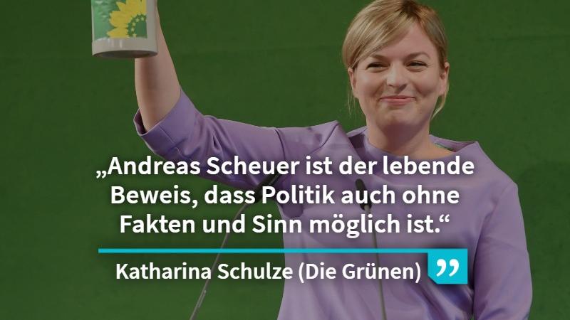 Die Chefin der bayerischen Landtags-Grünen kam so richtig in Fahrt.