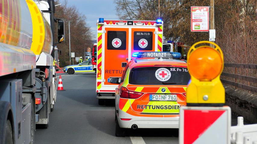 Spitzbodenbrand in Forchheim legt den Verkehr lahm