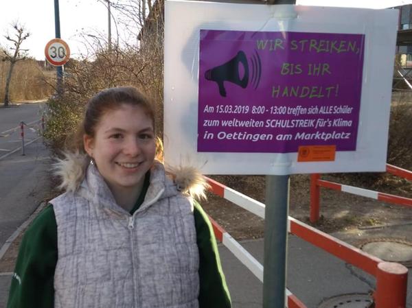 15-Jährige organisiert Schulstreik in Oettingen