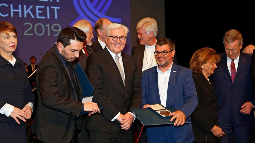 Feierlicher Empfang: Bundespräsident Steinmeier hält Rede im Opernhaus