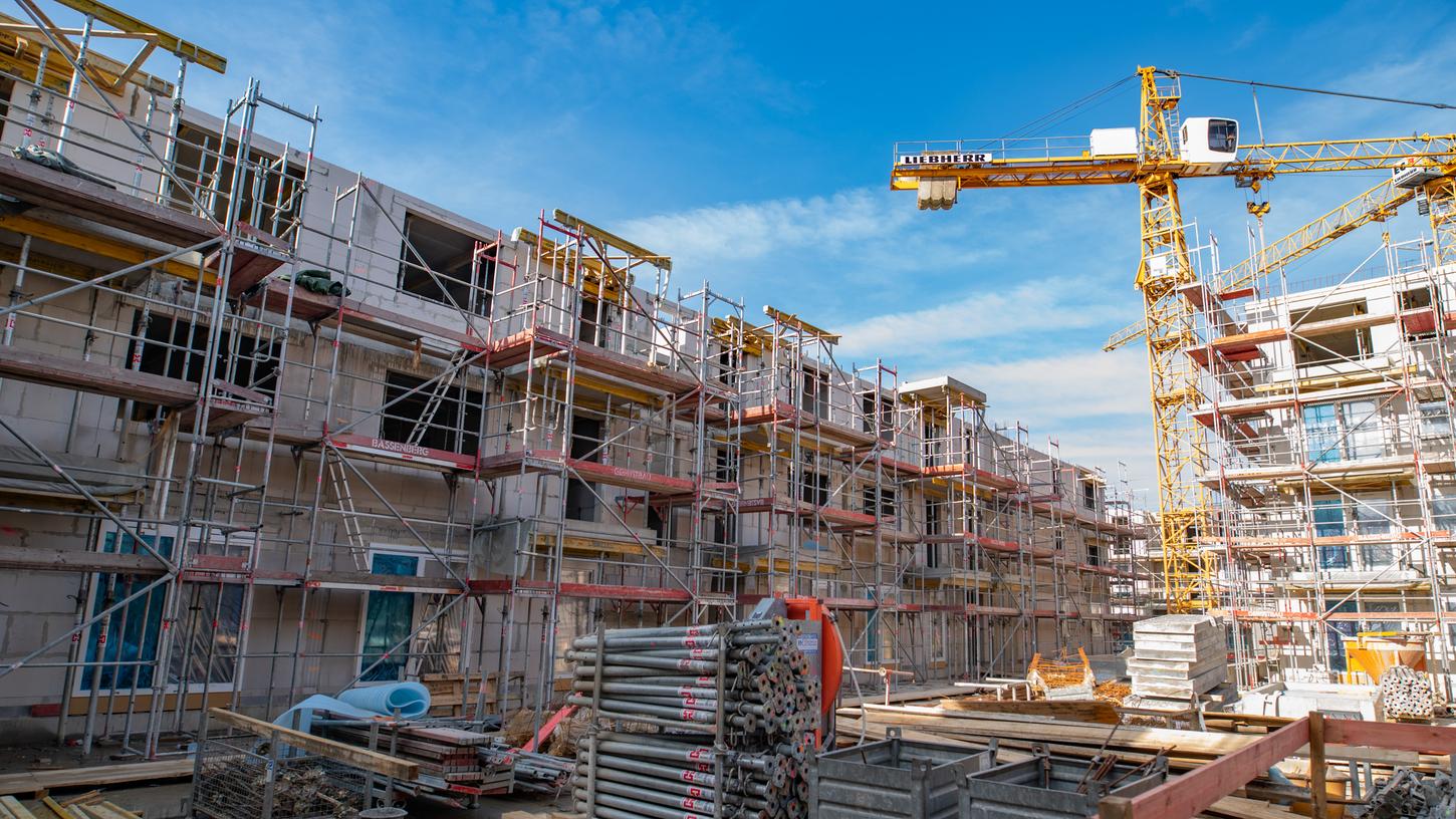 Das Ziel der Bundesregierung rund 400.000 neue Wohnungen pro Jahr zu bauen, dürfte weit verfehlt werden.