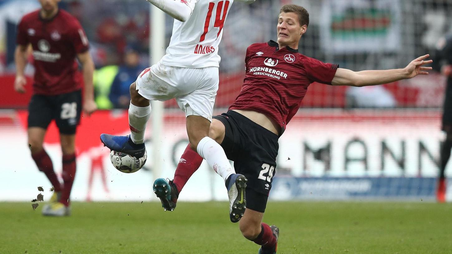 Hochmotiviert: Auch gegen Leipzig fegte Patrick Erras resolut dazwischen.