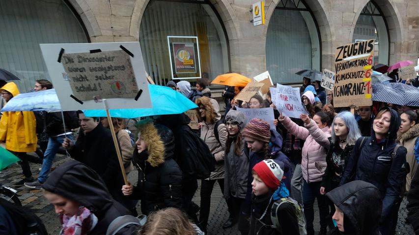 Plakate, Proteste und Pläne: Demo #FridaysForFuture in Nürnberg