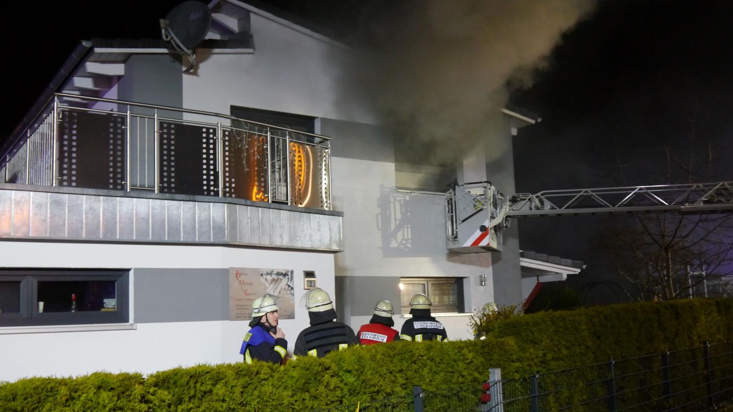 Büchenbach: Brand im Wohnhaus